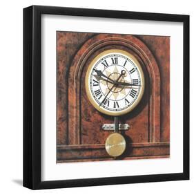 Clock I-Manso-Framed Art Print