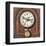 Clock I-Manso-Framed Art Print