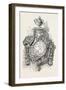 Clock in Ormolu, Furniture, 1882-null-Framed Giclee Print