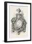 Clock in Ormolu, Furniture, 1882-null-Framed Giclee Print