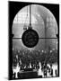 Clock in Pennsylvania Station-Alfred Eisenstaedt-Mounted Photographic Print