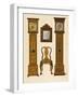 Clock Inlaid with Light Marqueterie-Shirley Charles Llewellyn Slocombe-Framed Giclee Print