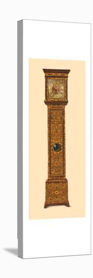 Clock inlaid with light marquetry, 1905-Shirley Slocombe-Stretched Canvas