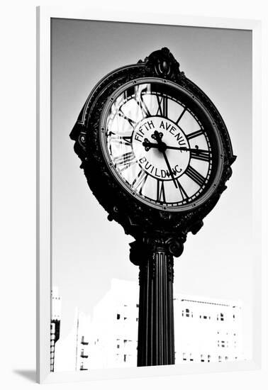 Clock - Madison Square garden - Manhattan - New York - United States-Philippe Hugonnard-Framed Premium Photographic Print