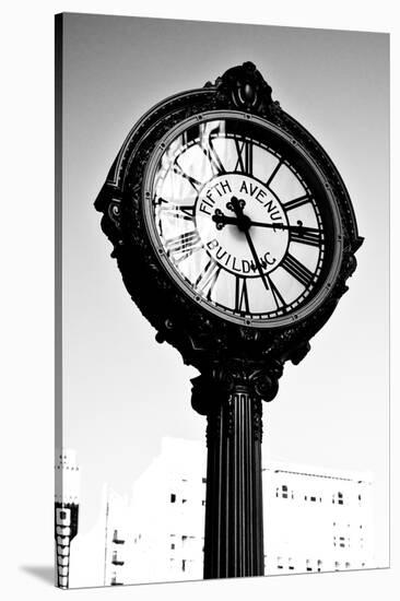 Clock - Madison Square garden - Manhattan - New York - United States-Philippe Hugonnard-Stretched Canvas