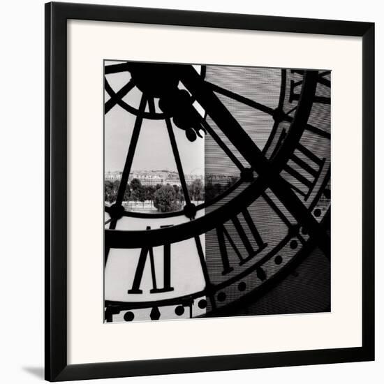 Clock Musée d'Orsay I-null-Framed Art Print