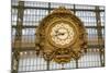 Clock, Musee d'Orsay, Paris, France, Europe-Peter Groenendijk-Mounted Photographic Print