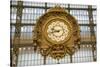 Clock, Musee d'Orsay, Paris, France, Europe-Peter Groenendijk-Stretched Canvas