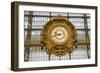 Clock, Musee d'Orsay, Paris, France, Europe-Peter Groenendijk-Framed Photographic Print