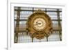 Clock, Musee d'Orsay, Paris, France, Europe-Peter Groenendijk-Framed Photographic Print