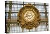 Clock, Musee d'Orsay, Paris, France, Europe-Peter Groenendijk-Stretched Canvas