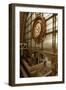 Clock on Gare D'Orsay (1900)-null-Framed Photographic Print