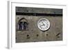 Clock on the Facade of Palazzo Dei Priori-null-Framed Giclee Print