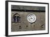 Clock on the Facade of Palazzo Dei Priori-null-Framed Giclee Print