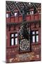 Clock on the Facade of the Town Hall-null-Mounted Giclee Print