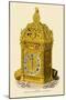 Clock, Presented by Henry VII to Anne Boleyn-H. Shaw-Mounted Art Print
