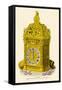 Clock, Presented by Henry VII to Anne Boleyn-H. Shaw-Framed Stretched Canvas