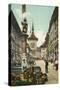 Clock Tower and Bear Monument in Bern, Switzerland-null-Stretched Canvas