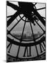 Clock Tower and Scenery of a Town, Paris, France-Tomaru Eiichi-Mounted Photographic Print