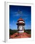 Clock Tower and Weathervane, Longview Farm, Show Horse Barn, Lees Summit, Mo 1914-null-Framed Photo