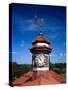 Clock Tower and Weathervane, Longview Farm, Show Horse Barn, Lees Summit, Mo 1914-null-Stretched Canvas