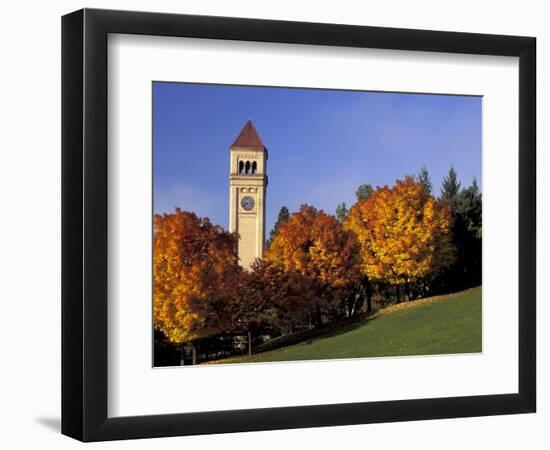 Clock Tower at Riverside Park, Spokane, Washington, USA-Jamie & Judy Wild-Framed Photographic Print