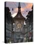 Clock Tower, Bern, Berner Oberland, Switzerland-Doug Pearson-Stretched Canvas