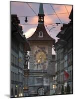 Clock Tower, Bern, Berner Oberland, Switzerland-Doug Pearson-Mounted Photographic Print