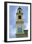 Clock Tower, Boretto, Emilia-Romagna, Italy-null-Framed Giclee Print