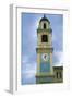 Clock Tower, Boretto, Emilia-Romagna, Italy-null-Framed Giclee Print