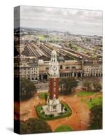 Clock Tower Called Torre De Los Ingleses on the Plaza San Martin Square, Buenos Aires, Argentina-Per Karlsson-Stretched Canvas