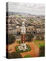 Clock Tower Called Torre De Los Ingleses on the Plaza San Martin Square, Buenos Aires, Argentina-Per Karlsson-Stretched Canvas