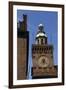 Clock Tower, Detail from Accursio Palace, Bologna, Emilia-Romagna, Italy-null-Framed Giclee Print