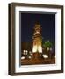 Clock Tower, Downtown at Night, Aleppo (Haleb), Syria, Middle East-Christian Kober-Framed Photographic Print