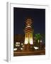 Clock Tower, Downtown at Night, Aleppo (Haleb), Syria, Middle East-Christian Kober-Framed Photographic Print