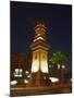 Clock Tower, Downtown at Night, Aleppo (Haleb), Syria, Middle East-Christian Kober-Mounted Photographic Print