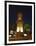 Clock Tower, Downtown at Night, Aleppo (Haleb), Syria, Middle East-Christian Kober-Framed Photographic Print