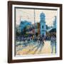 Clock Tower, Evening Light, Pondicherry, 2017-Andrew Gifford-Framed Giclee Print