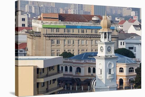 Clock Tower, Georgetown, Penang Island, Malaysia, Southeast Asia, Asia-Richard Cummins-Stretched Canvas