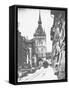 Clock Tower in Bern-null-Framed Stretched Canvas