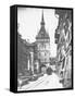 Clock Tower in Bern-null-Framed Stretched Canvas