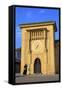 Clock Tower in Grand Socco, Tangier, Morocco, North Africa, Africa-Neil Farrin-Framed Stretched Canvas