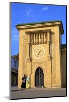 Clock Tower in Grand Socco, Tangier, Morocco, North Africa, Africa-Neil Farrin-Mounted Photographic Print