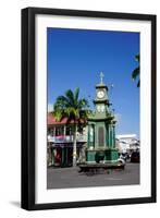 Clock Tower in the Centre of Capital-Robert Harding-Framed Photographic Print