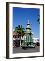 Clock Tower in the Centre of Capital-Robert Harding-Framed Photographic Print