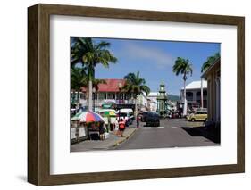 Clock Tower in the Centre of Capital-Robert Harding-Framed Photographic Print