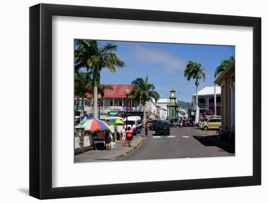 Clock Tower in the Centre of Capital-Robert Harding-Framed Photographic Print