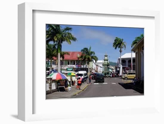 Clock Tower in the Centre of Capital-Robert Harding-Framed Photographic Print