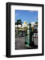 Clock Tower in the Centre of Capital-Robert Harding-Framed Photographic Print