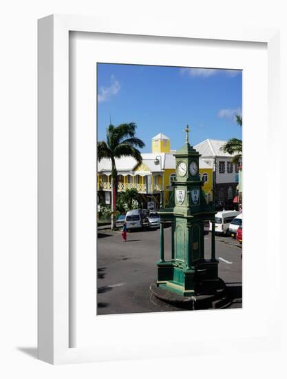 Clock Tower in the Centre of Capital-Robert Harding-Framed Photographic Print